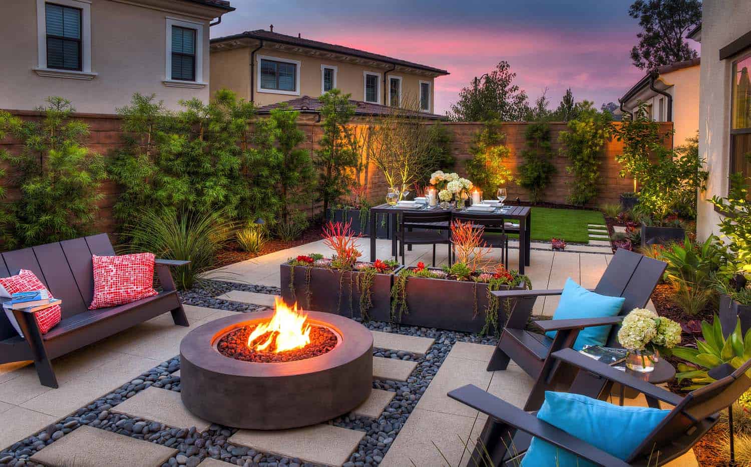 28 Inspiring Fire Pit Ideas To Create A Fabulous Backyard ...