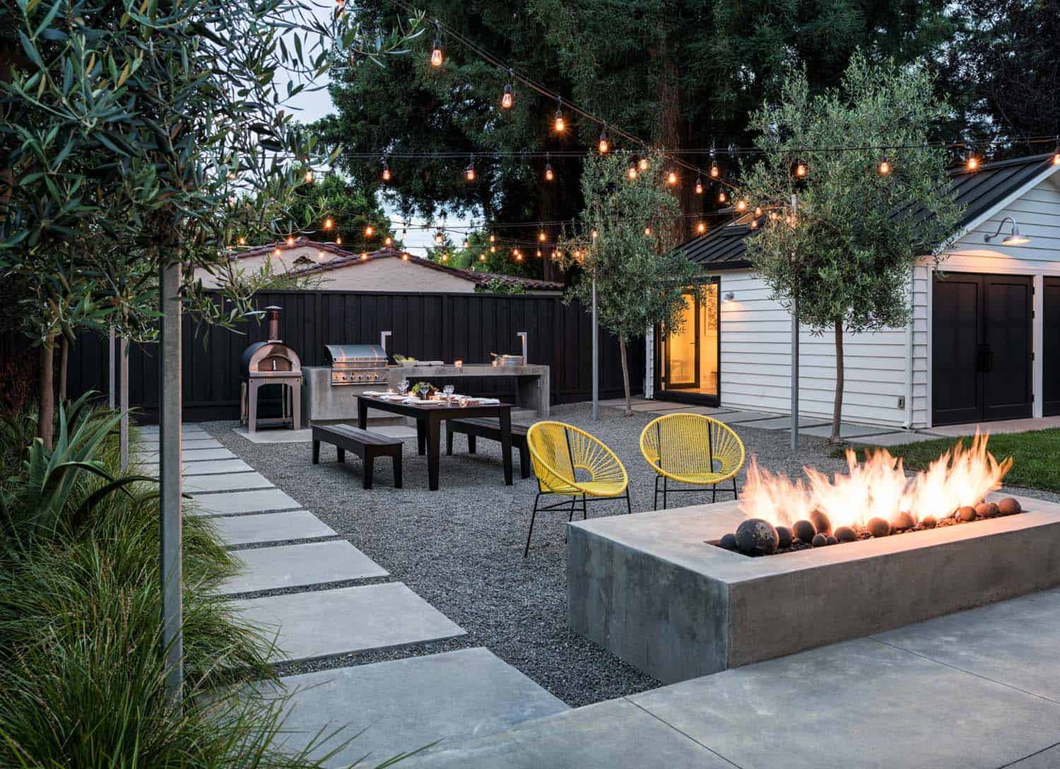 28 Inspiring Fire Pit Ideas To Create A, Outdoor Gas Fire Pit Designs