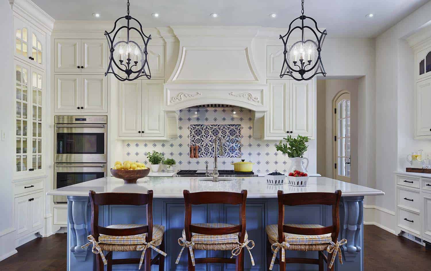 french-country-estate-traditional-kitchen