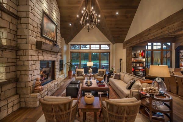 featured posts image for Inside a rustic retreat nestled on a serene lake in the Sierra Nevada Mountains