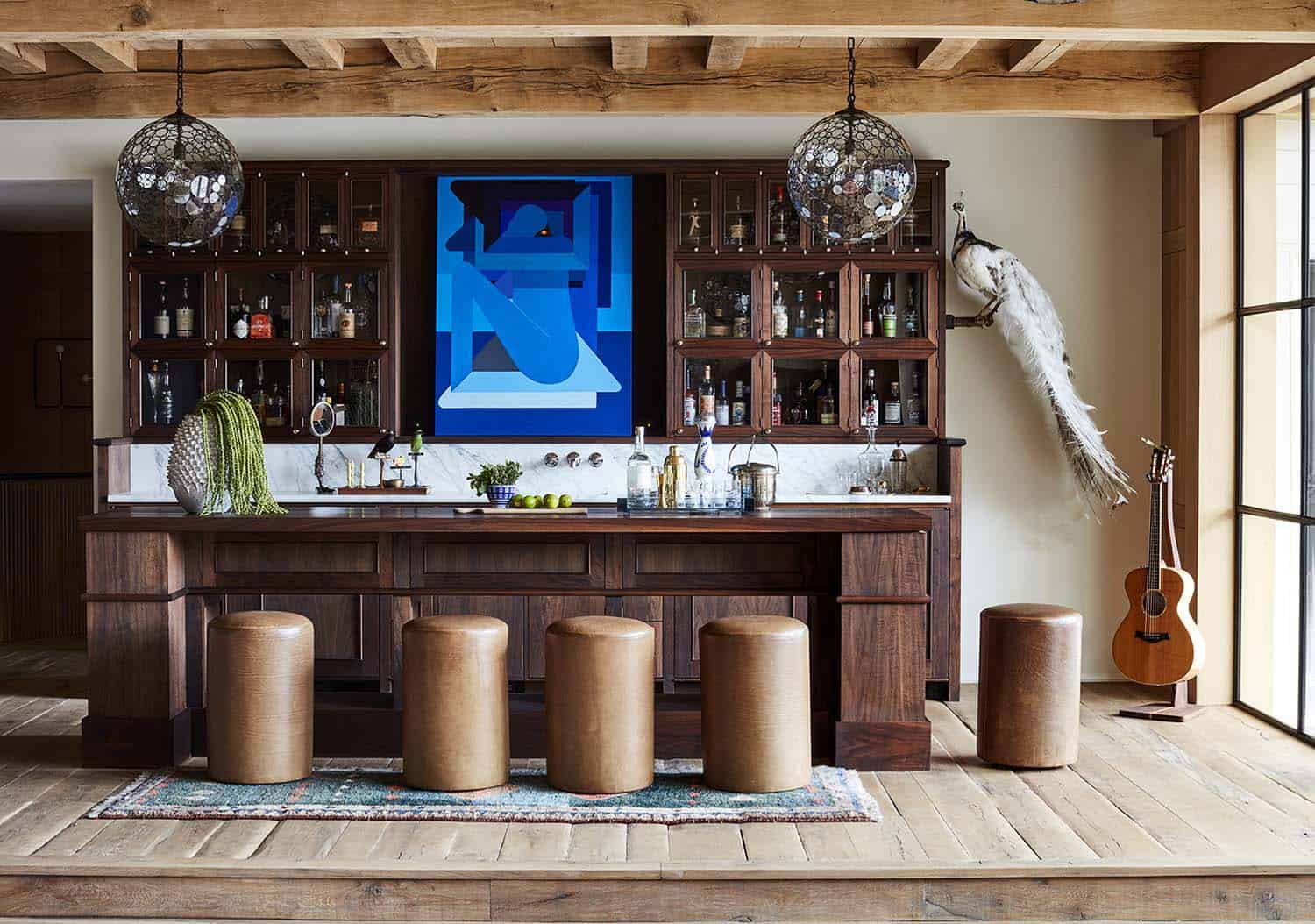 bohemian-style-home-bar