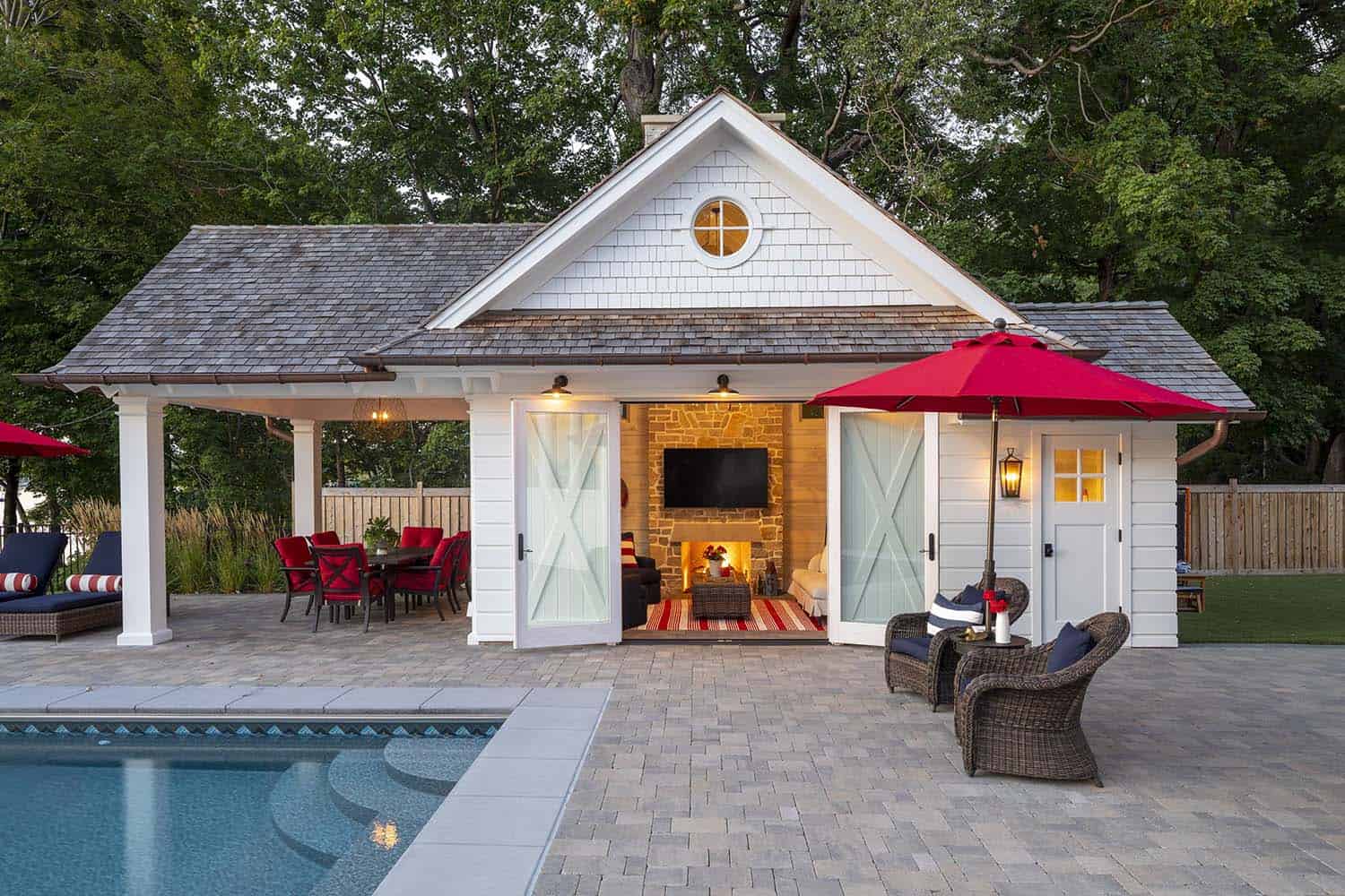 farmhouse-beach-style-pool-house-exterior