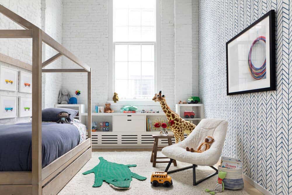 transitional-loft-kids-bedroom