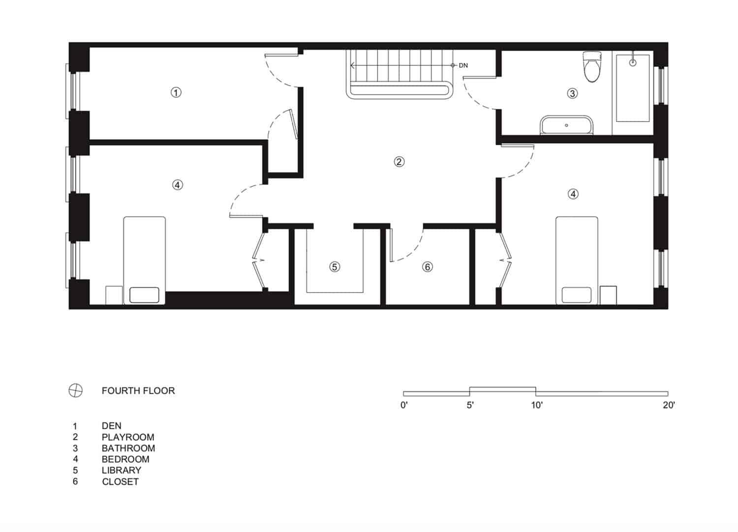 townhouse-industrial-renovation-floor-plan