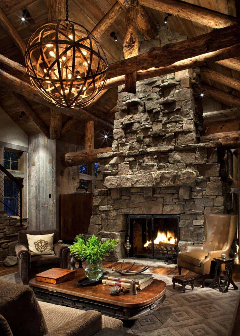 mountain-rustic-living-room-fireplace