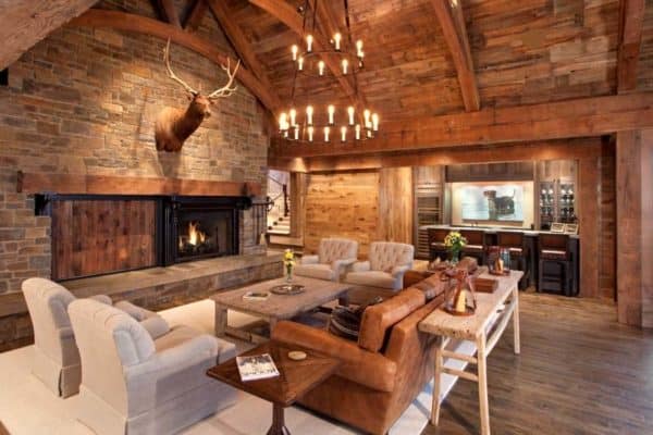 featured posts image for Northern Wisconsin rustic cabin retreat designed for all seasons