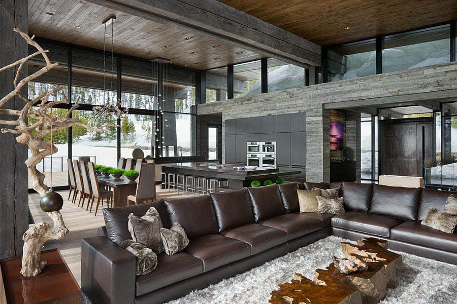 contemporary-mountain-chalet-living-room