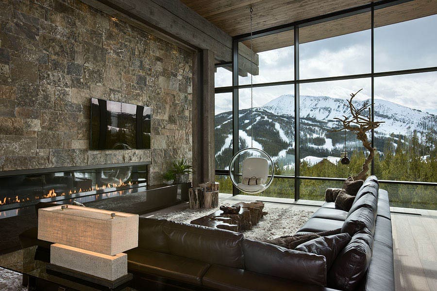 contemporary-mountain-chalet-living-room