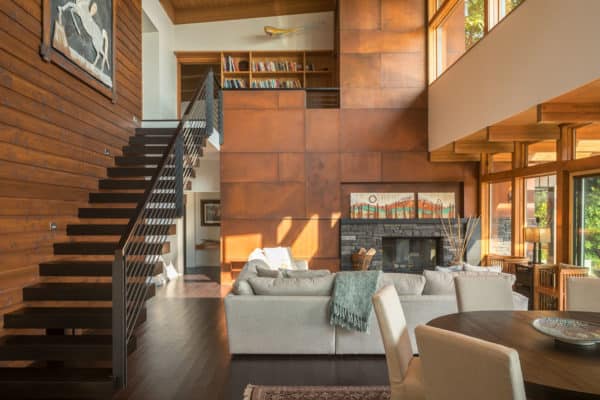featured posts image for Modern hillside home showcases a relaxed vibe on Bainbridge Island