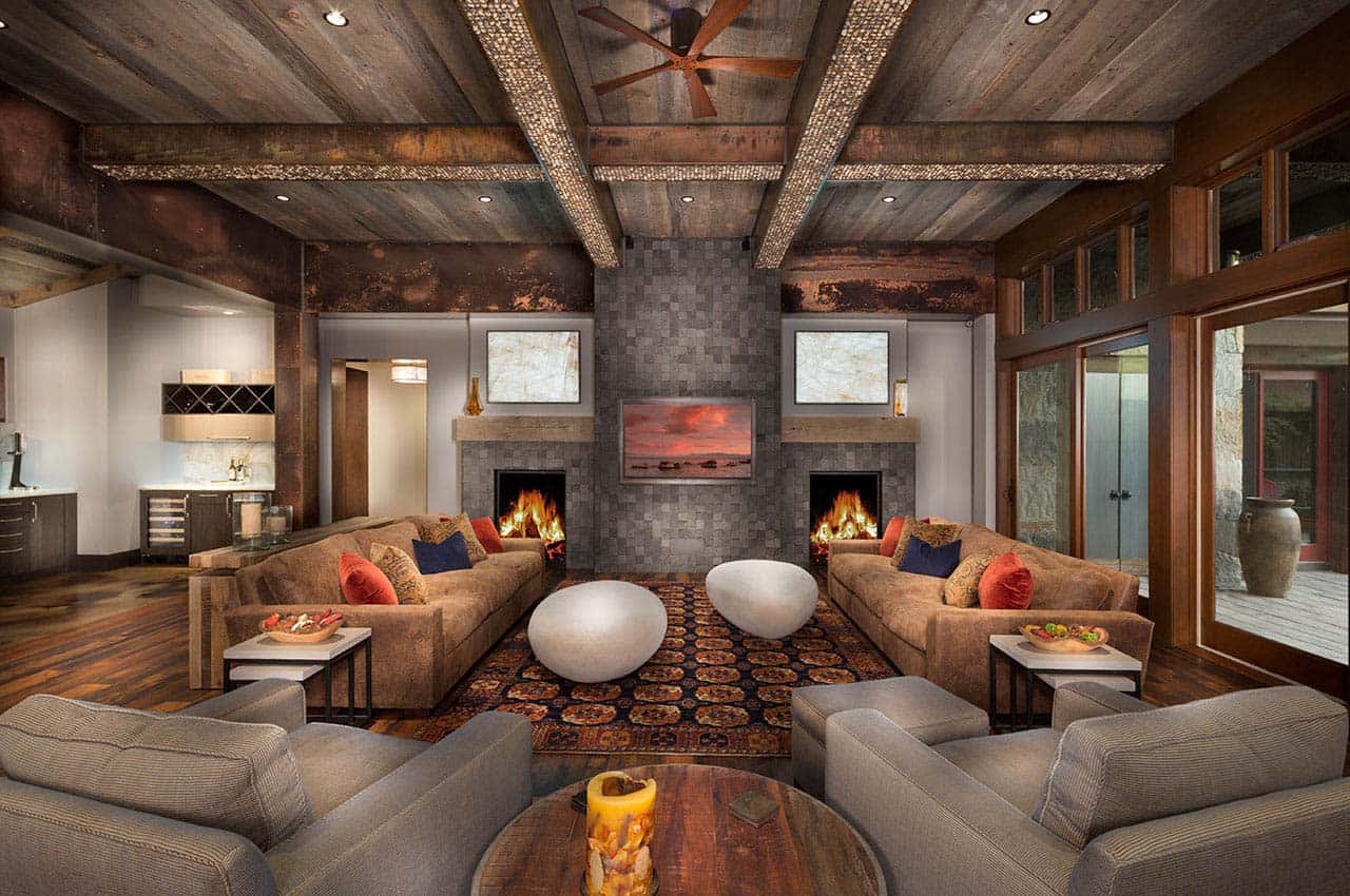 Rustic ranch house enjoys captivating views of Sierra Nevada Mountains