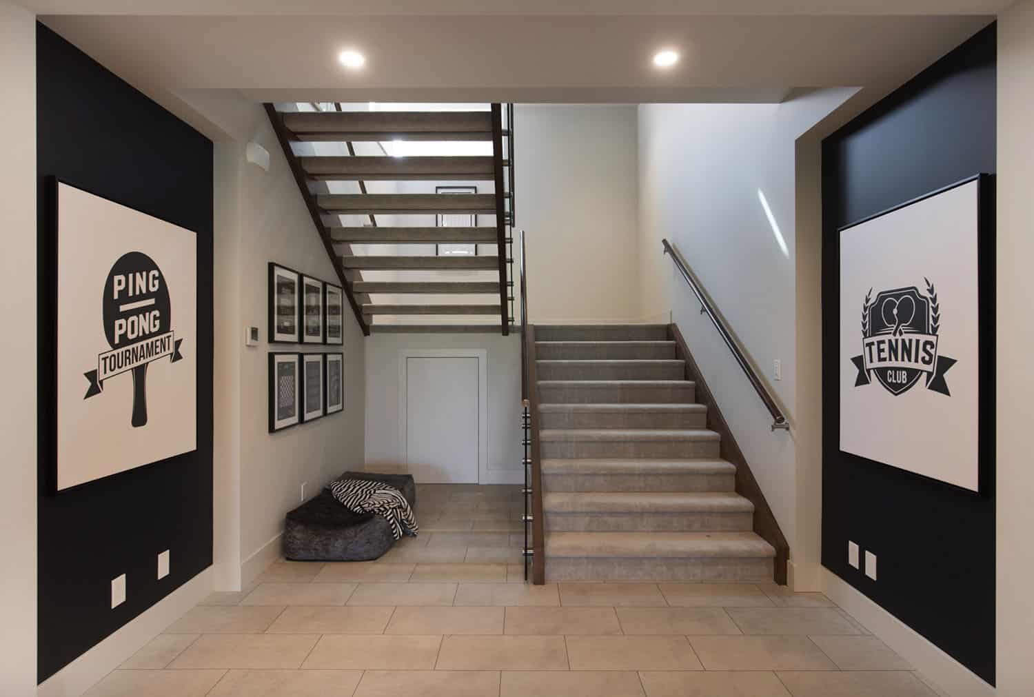 contemporary-basement-staircase