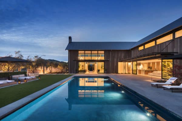 featured posts image for Contemporary vineyard estate boasts gorgeous details in Napa Valley