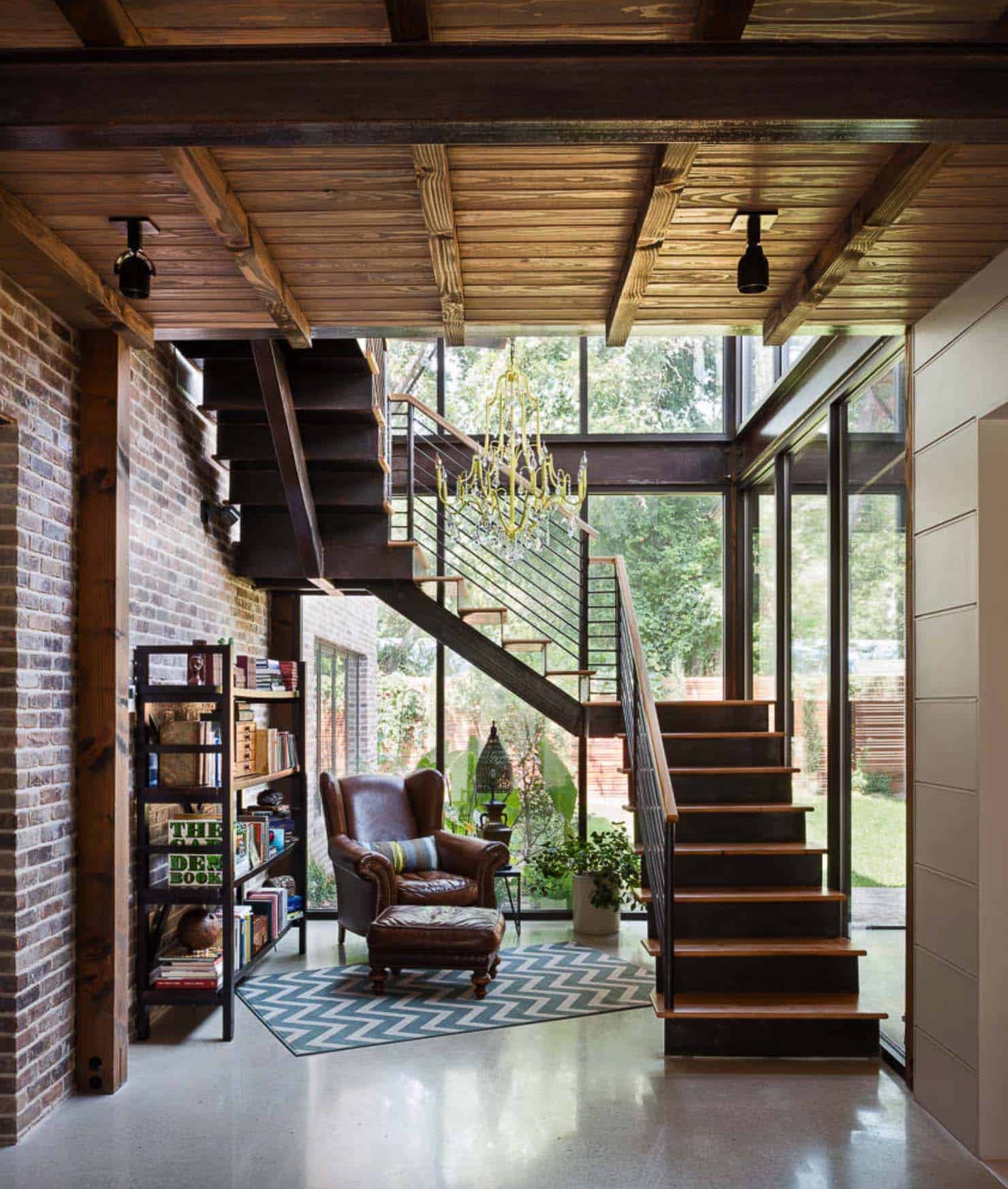 contemporary-rustic-staircase