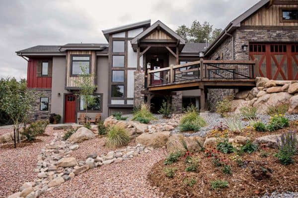 featured posts image for Mining inspired house with a contemporary twist in Colorado Springs