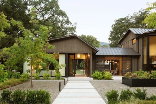 featured posts image for Serene woodsy setting inspires a stylish family home in Northern California