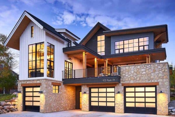 featured posts image for Tour this spectacular modern industrial farmhouse in Steamboat Springs