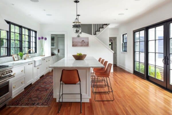 featured posts image for A bright and dreamy kitchen for a renovated Colonial home in New England