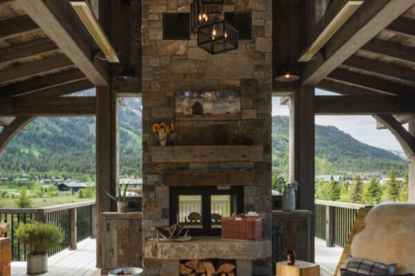 featured posts image for Tour this gorgeous timber and barn wood home in Jackson Hole, Wyoming