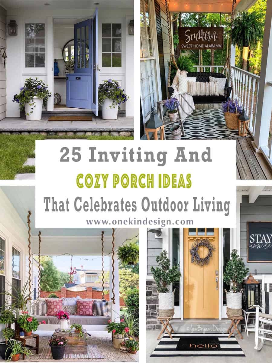 20 Inviting And Cozy Porch Ideas That Celebrates Outdoor Living