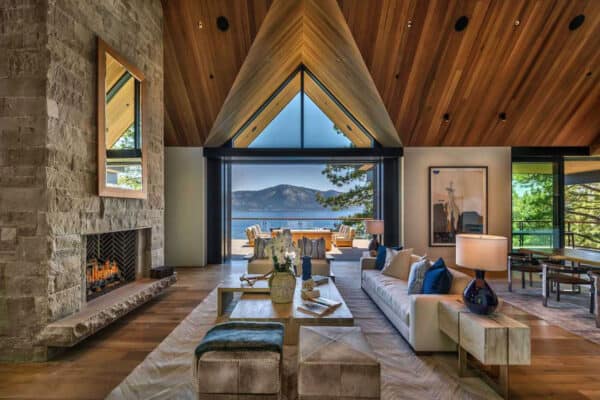 featured posts image for An extraordinary lakefront mountain house with idyllic views of Lake Tahoe