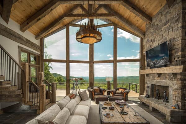 featured posts image for Luxury mountain home provides dreamy escape in the Blue Ridge Mountains