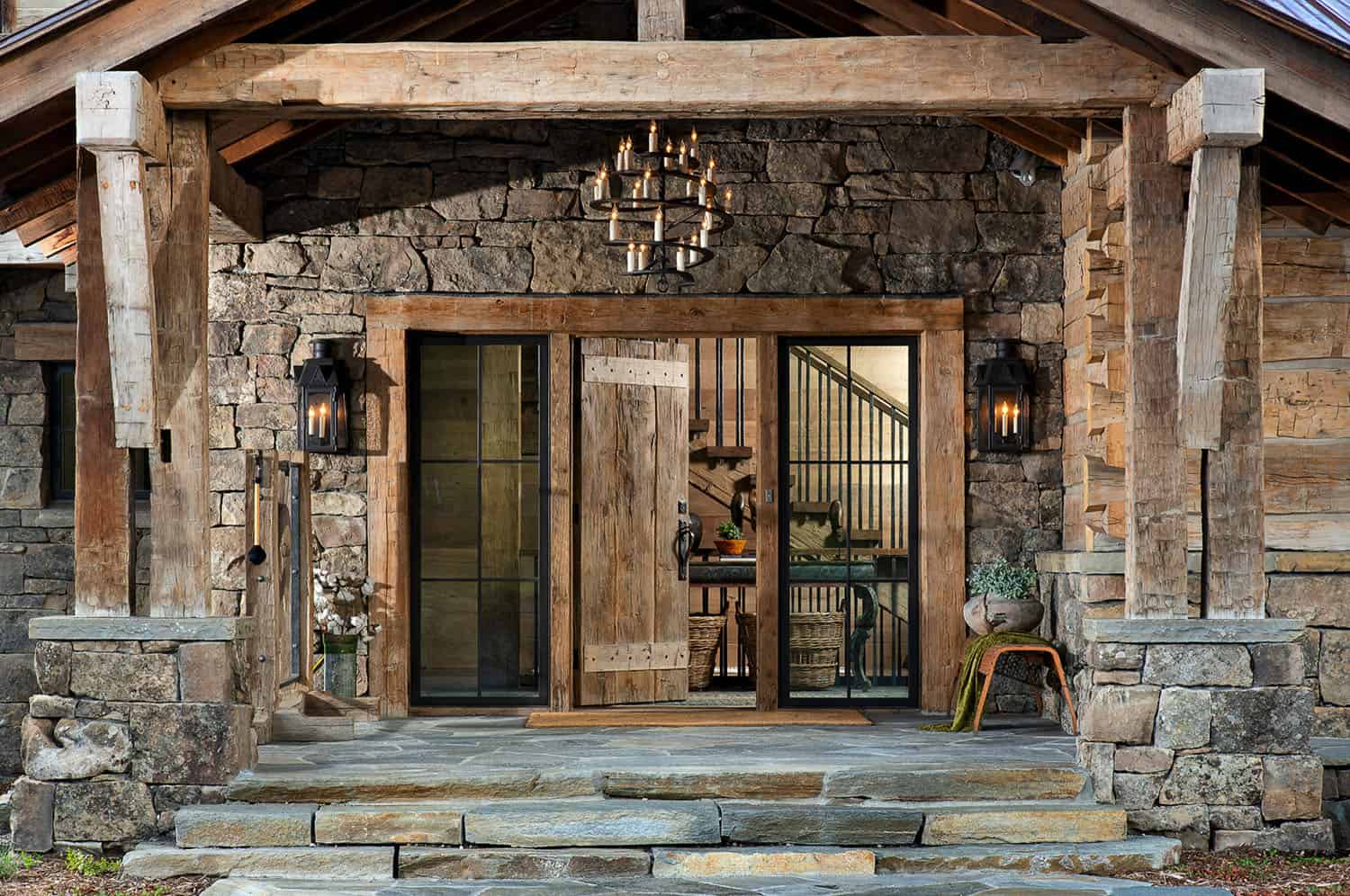 rustic-mountain-home-entry