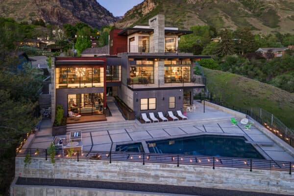 featured posts image for Extraordinary home with mid-century vibe melds into Utah mountainside