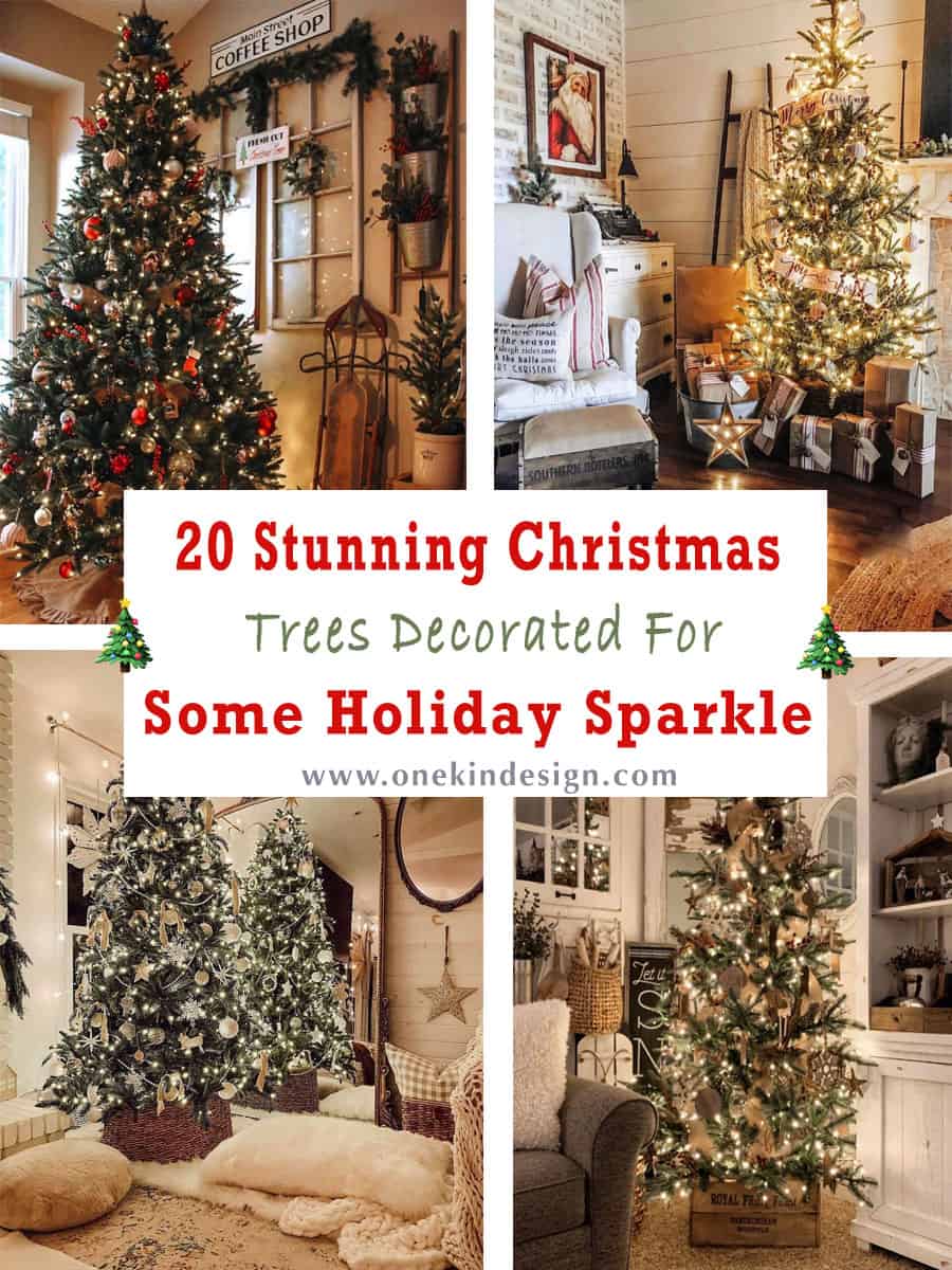 20 Stunning Christmas Trees Decorated For Some Holiday Sparkle