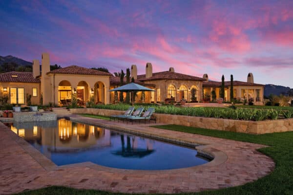 featured posts image for Mediterranean hilltop estate offers inviting luxury in Santa Barbara