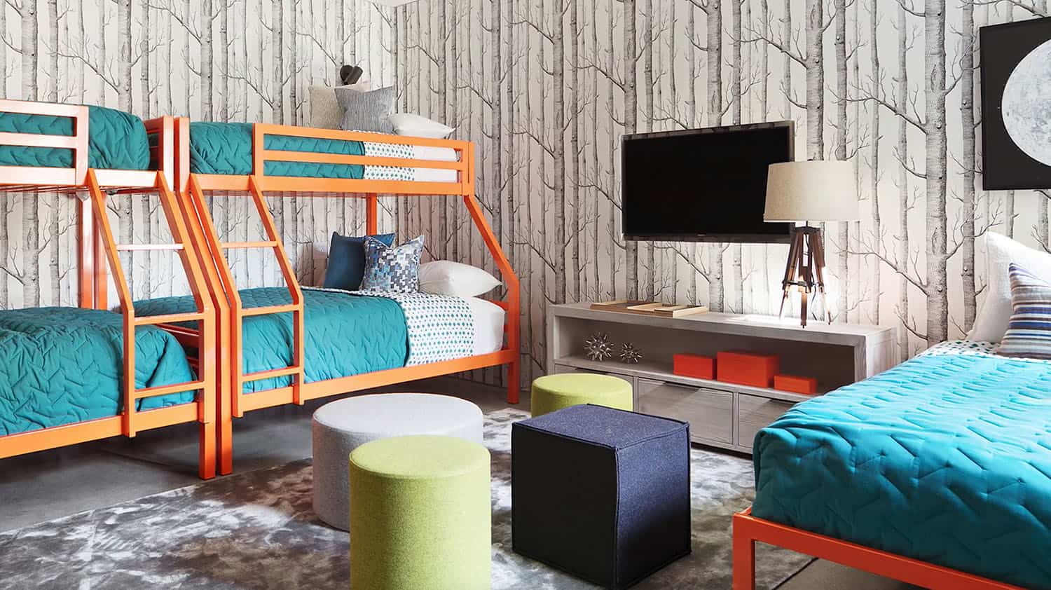 modern-beach-style-kids-bunk-bedroom