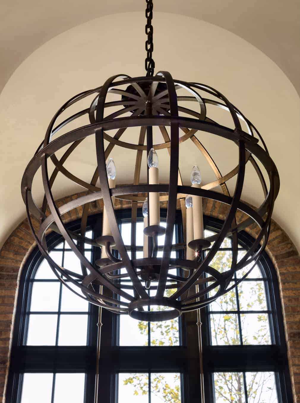traditional-hall-light-fixture-detail