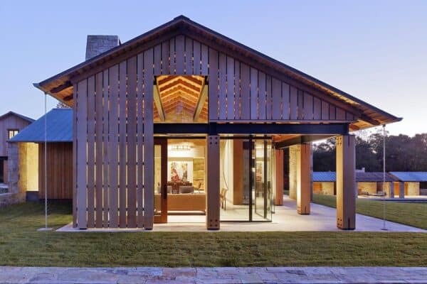 featured posts image for Contemporary interpretation of an agrarian countryside home in California
