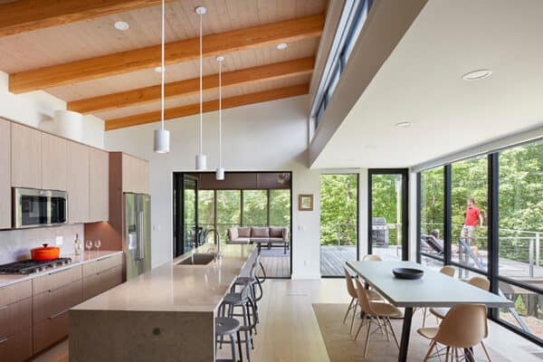 featured posts image for Stunning minimalist home unveils treetop views in Blue Ridge Mountains