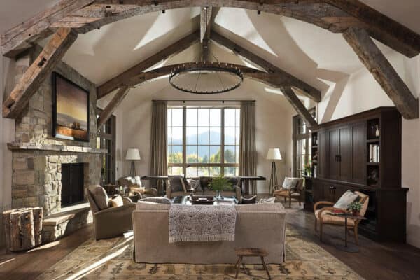 featured posts image for Mountain rustic home with a modern twist boasts glorious views in Idaho