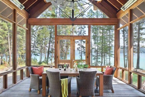 featured posts image for This cozy mountain cabin offers relaxed lakeside living in Montana