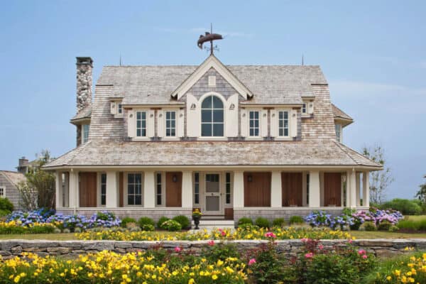 featured posts image for Shingle style beach house offers serene seaside escape in Rhode Island