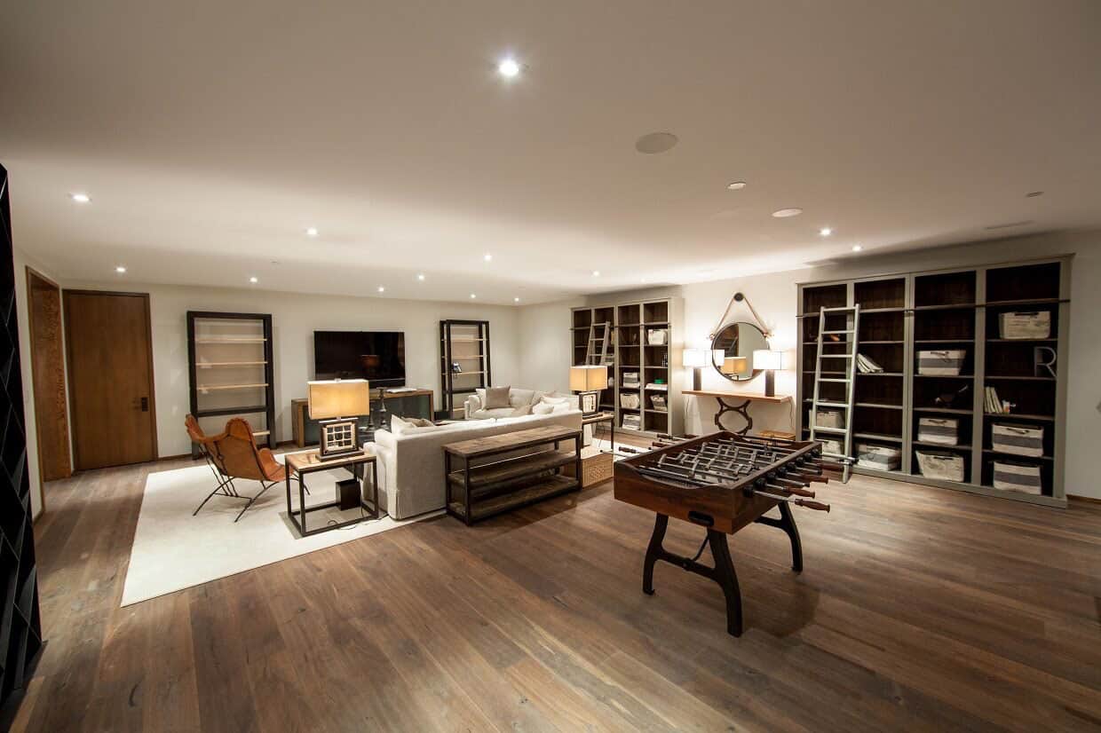 contemporary-basement-game-room
