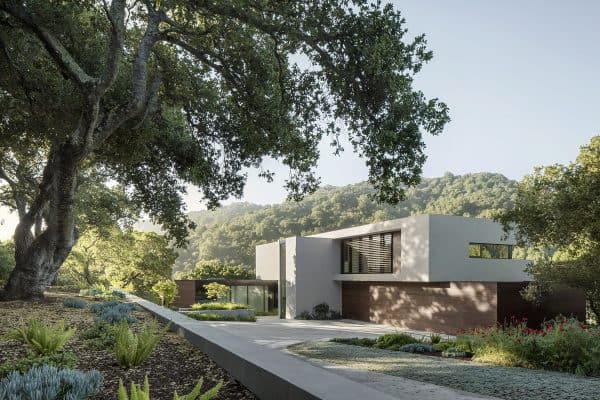 featured posts image for Minimalist dream home set in picturesque Northern California landscape