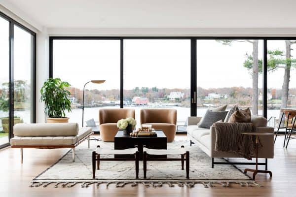 featured posts image for A waterfront home in Rye, New York gets a masculine yet inviting refresh