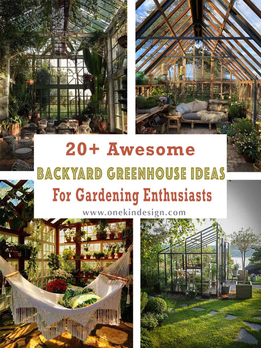 20+ Awesome Backyard Greenhouse Ideas For Gardening Enthusiasts