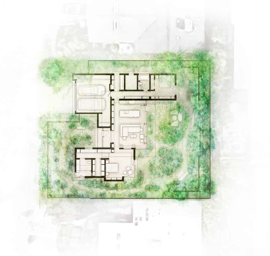 contemporary-home-site-plan