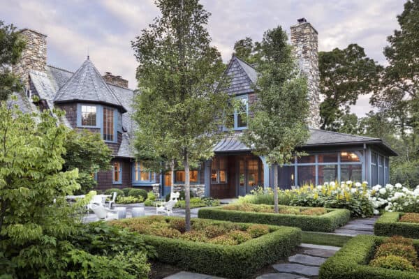 featured posts image for Tour this absolutely charming Gambrel shingle style home in Connecticut