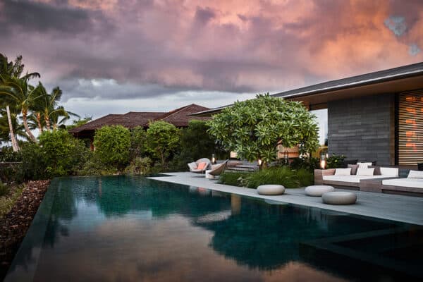 featured posts image for A blissful Hawaii Island house built into a dramatic volcanic landscape