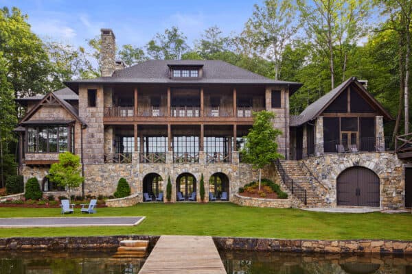 featured posts image for An absolutely stunning Georgia lake house gets a dose of Belgian style