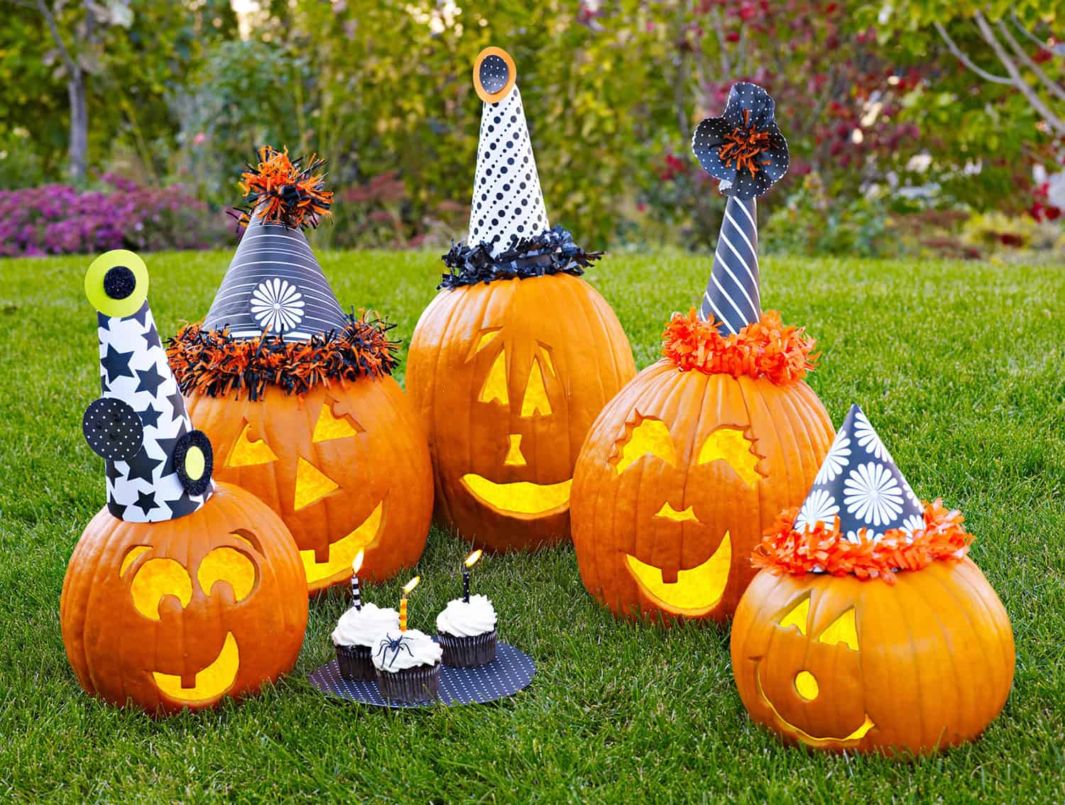 carved-pumpkin-birthday-party