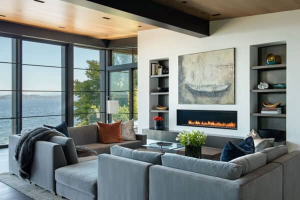 featured posts image for Tour this warm and contemporary house that overlooks Lake Washington
