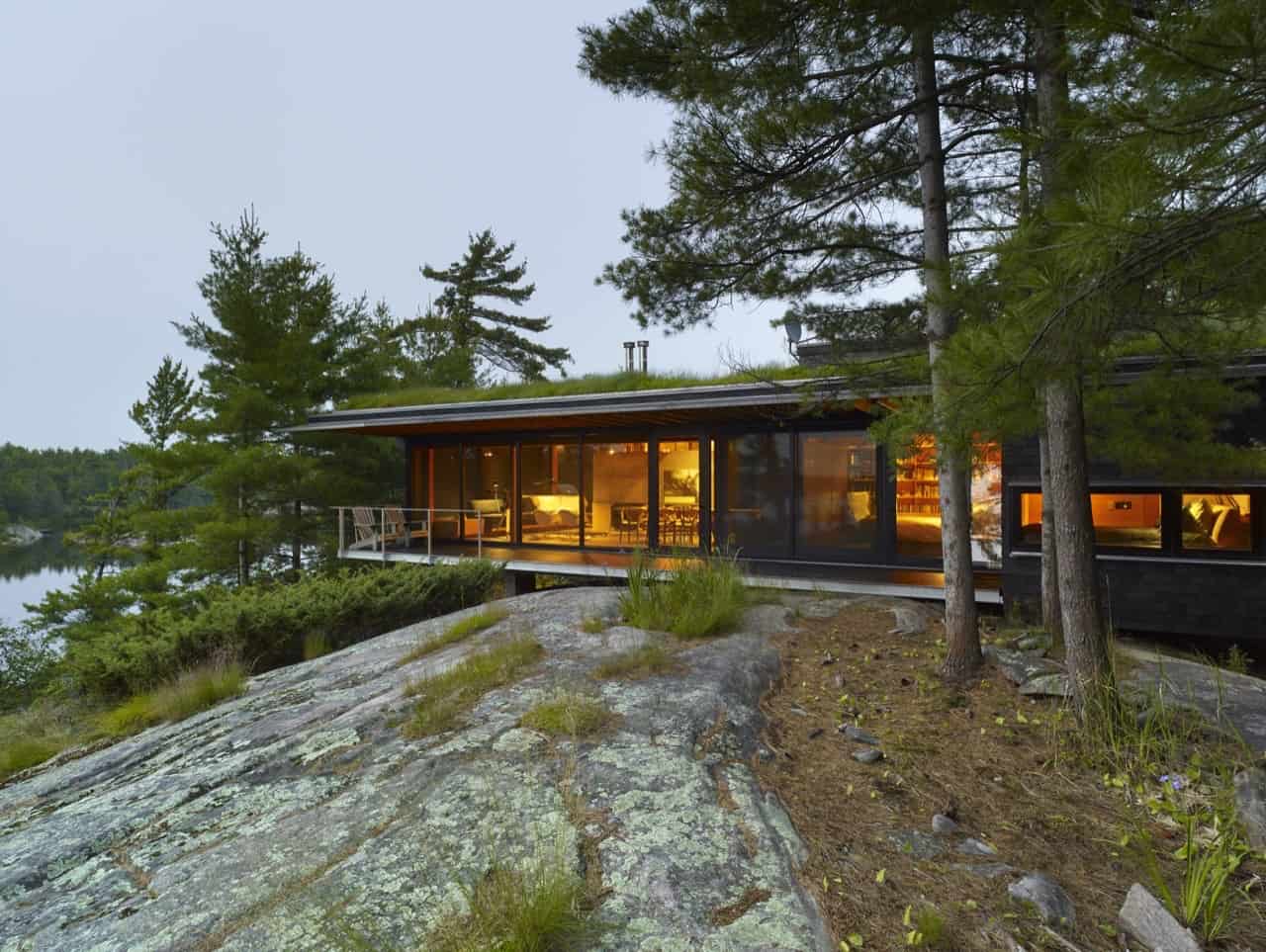 rustic-cabin-lake-house-exterior