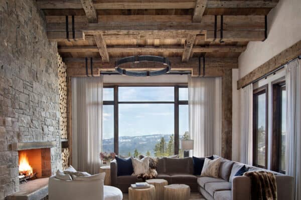 featured posts image for A captivatingly beautiful modern rustic mountain home in Big Sky Country