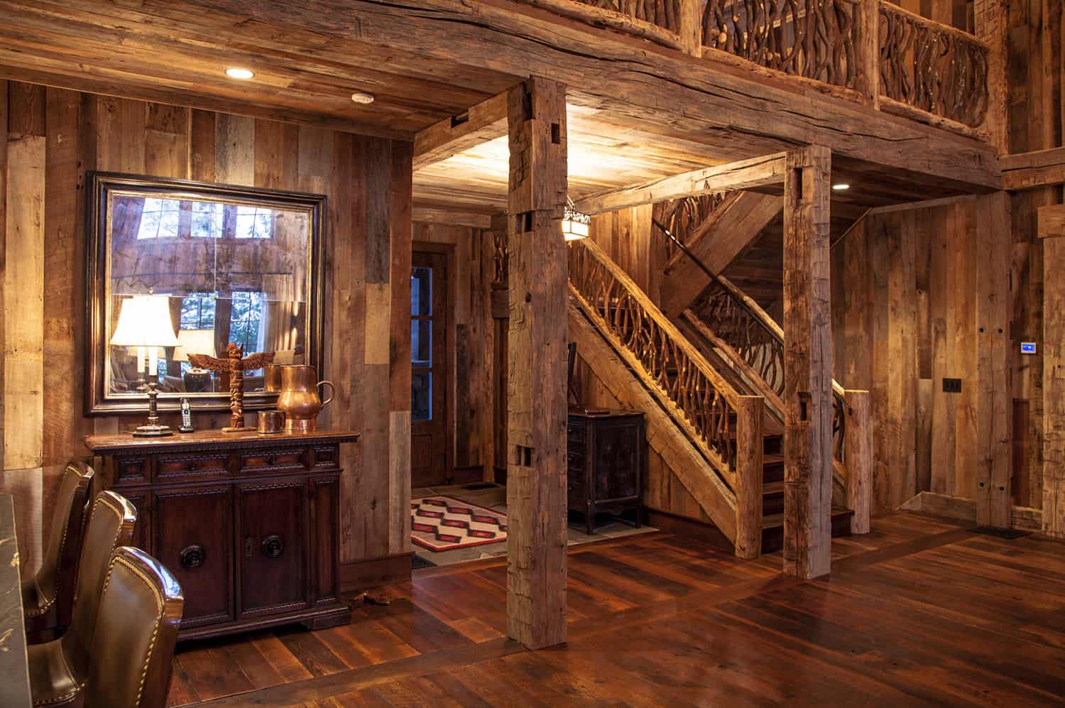 rustic-hallway-and-staircase