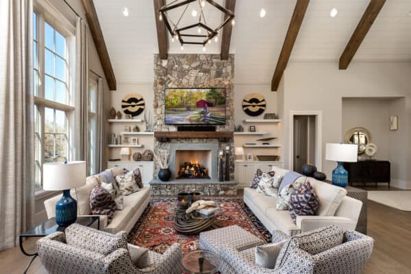 featured posts image for Tour this warm and welcoming dream home set above Lake Keowee